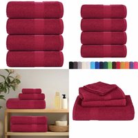 Seiftücher 4 Stk. Bordeauxrot 30x30 cm 360 g/m² 100% Baumwolle - Vidaxl Seiftücher 4 Stk. Bordeauxrot 30x30 cm 360 g/m² 100% Baumwolle - Vidaxl von VIDAXL