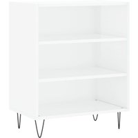 Sideboard Hochglanz-Weiß 57x35x70 cm Holzwerkstoff Vidaxl von VIDAXL