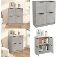 Vidaxl - Sideboard Betongrau 60x30x70 cm Holzwerkstoff - Schreibtisch - Wohnzimmermöbel - Sideboard Grau - Holz Sideboard - Regalsystem - Home & Vidaxl - Sideboard Betongrau 60x30x70 cm Holzwerkstoff - Schreibtisch - Wohnzimmermöbel - Sideboard Grau - Holz Sideboard - Regalsystem - Home & von VIDAXL