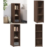 Vidaxl - Sideboard Braun Eichen-Optik 30x41x93 cm Holzwerkstoff - Sideboard - Wohnwand - Eiche Optik - Holzmöbel - Wohnzimmer Dekoration - Home & Vidaxl - Sideboard Braun Eichen-Optik 30x41x93 cm Holzwerkstoff - Sideboard - Wohnwand - Eiche Optik - Holzmöbel - Wohnzimmer Dekoration - Home & von VIDAXL