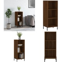 Vidaxl - Sideboard Braun Eichen-Optik 34,5x32,5x90 cm Holzwerkstoff - Sideboard - Wohnzimmermöbel - Holzmöbel - Eiche Optik - Schreibtisch - Home & Vidaxl - Sideboard Braun Eichen-Optik 34,5x32,5x90 cm Holzwerkstoff - Sideboard - Wohnzimmermöbel - Holzmöbel - Eiche Optik - Schreibtisch - Home & von VIDAXL