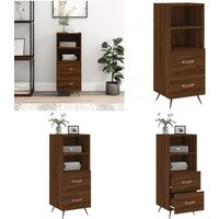 Vidaxl - Sideboard Braun Eichen-Optik 34,5x34x90 cm Holzwerkstoff - Sideboard - Wohnzimmermöbel - Eiche Optik - Holzmöbel - Regal - Home & Living Vidaxl - Sideboard Braun Eichen-Optik 34,5x34x90 cm Holzwerkstoff - Sideboard - Wohnzimmermöbel - Eiche Optik - Holzmöbel - Regal - Home & Living von VIDAXL