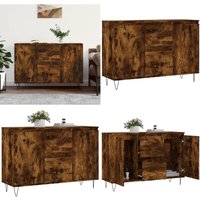 Vidaxl - Sideboard Räuchereiche 104x35x70 cm Holzwerkstoff - Schreibtisch - Wohnzimmermöbel - Sideboard - Regal - Holzmöbel - Home & Living von VIDAXL