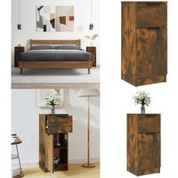 Sideboard Räuchereiche 30x30x70 cm Holzwerkstoff - Schreibtisch - Regal - Wohnzimmermöbel - Holzmöbel - Sideboard - Home & Living Sideboard Räuchereiche 30x30x70 cm Holzwerkstoff - Schreibtisch - Regal - Wohnzimmermöbel - Holzmöbel - Sideboard - Home & Living von VIDAXL
