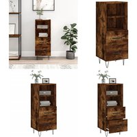Vidaxl - Sideboard Räuchereiche 34,5x34x90 cm Holzwerkstoff - Sideboard - Wohnwand - Regal - Wohnzimmermöbel - Holzmöbel - Home & Living Vidaxl - Sideboard Räuchereiche 34,5x34x90 cm Holzwerkstoff - Sideboard - Wohnwand - Regal - Wohnzimmermöbel - Holzmöbel - Home & Living von VIDAXL
