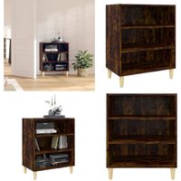 Sideboard Räuchereiche 57x35x70 cm Holzwerkstoff - Schreibtisch - Wohnzimmerregal - Bücherregale - Holzmöbel - Sideboard - Home & Living von VIDAXL