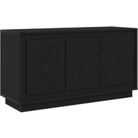 Sideboard Schwarz Eiche 102x35x55 cm Holzwerkstoff Vidaxl 745848 von VIDAXL