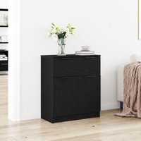 Sideboard Schwarz Eiche 60x30x70 cm Holzwerkstoff Vidaxl 705480 Sideboard Schwarz Eiche 60x30x70 cm Holzwerkstoff Vidaxl 705480 von VIDAXL