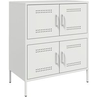 Sideboard Weiß 68x39x79 cm Stahl Vidaxl von VIDAXL