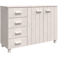 Vidaxl - Sideboard hamar Weiß 113x40x80 cm Massivholz Kiefer Vidaxl - Sideboard hamar Weiß 113x40x80 cm Massivholz Kiefer von VIDAXL