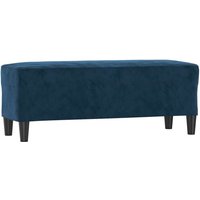 Sitzbank Blau 100x35x41 cm Samt Vidaxl Sitzbank Blau 100x35x41 cm Samt Vidaxl von VIDAXL