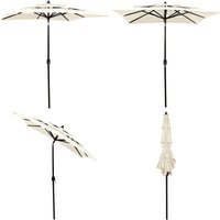 Sonnenschirm mit Aluminium-Mast 3-lagig Sandfarben 2x2 m - Gartenschirm - Sonnenschutz - Outdoor Möbel - Polyester - Aluminium - Home & Living Sonnenschirm mit Aluminium-Mast 3-lagig Sandfarben 2x2 m - Gartenschirm - Sonnenschutz - Outdoor Möbel - Polyester - Aluminium - Home & Living von VIDAXL