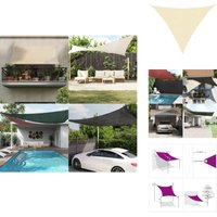 Vidaxl - Sonnensegel 160 g/m² Creme 3x3x4,2 m hdpe - Sonnensegel - hdpe Sonnensegel - Gartensonnensegel - Dreiecksförmiges Sonnensegel - UV-Schutz Vidaxl - Sonnensegel 160 g/m² Creme 3x3x4,2 m hdpe - Sonnensegel - hdpe Sonnensegel - Gartensonnensegel - Dreiecksförmiges Sonnensegel - UV-Schutz von VIDAXL
