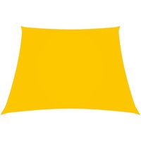 Bonnevie - Sonnensegel,Sonnenschutzsegel Oxford-Gewebe Trapezförmig 3/5x4 m Gelb vidaXL von BONNEVIE