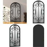 Spiegel Schwarz 70x30 cm Eisen für den Innenbereich - Wandspiegel - Dekorative Spiegel - Wohnzimmerdeko - Spiegelfläche - Antiklook - Home & Living Spiegel Schwarz 70x30 cm Eisen für den Innenbereich - Wandspiegel - Dekorative Spiegel - Wohnzimmerdeko - Spiegelfläche - Antiklook - Home & Living von VIDAXL