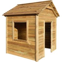 Spielhaus für den Garten 120x120x146 cm Kiefernholz vidaXL355422 von BONNEVIE