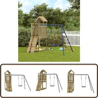 Vidaxl - Spielturm Imprägniertes Kiefernholz - Holzspielplatz - Spielturm - Klettergerät - Kindermöbel - Gartenspielplatz Vidaxl - Spielturm Imprägniertes Kiefernholz - Holzspielplatz - Spielturm - Klettergerät - Kindermöbel - Gartenspielplatz von VIDAXL