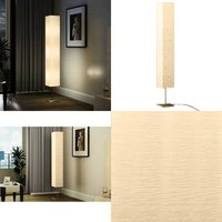 Standleuchte mit Stahlständer 170 cm Beige - Stehlampe - Reispapierlampe - Wohnzimmerlampe - Schlafzimmerlampe - Moderne Lampe - Home & Living von VIDAXL