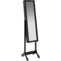 Bonnevie - Standspiegel Schwarz 34x37x146 cm vidaXL254010 von BONNEVIE