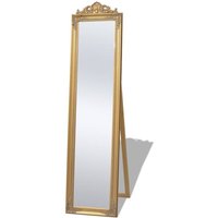 Standspiegel im Barock-Stil 160x40 cm Golden - Vidaxl von VIDAXL