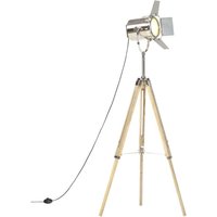 Stehleuchte Dreibein Massivholz Mango 140 cm - Vidaxl von VIDAXL