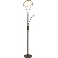 Stehlampe 18 w Silbern 180 cm Dimmbar vidaXL664308 von BONNEVIE