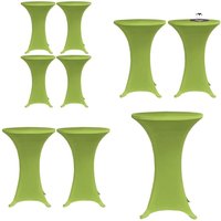 Vidaxl - Stretch-Tischhussen 4 Stk. 60 cm Grün - Tischdecke - Tischdecken - Home & Living - Grün von VIDAXL
