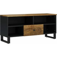 Vidaxl - TV-Schrank 100x33x46 cm Massivholz Mango & Holzwerkstoff von VIDAXL