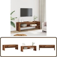 TV-Schrank Altholz-Optik 120x40x40 cm Holzwerkstoff - Vidaxl TV-Schrank Altholz-Optik 120x40x40 cm Holzwerkstoff - Vidaxl von VIDAXL