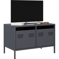 Vidaxl - TV-Schrank Anthrazit 68x39x43,5 cm Kaltgewalzter Stahl von VIDAXL
