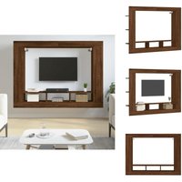 Vidaxl - TV-Schrank Braun Eichen-Optik 152x22x113 cm Holzwerkstoff - tv Schrank - Holzwerkstoff Möbel - Wohnwand Regal - Fernseher Stand - Eiche Optik Vidaxl - TV-Schrank Braun Eichen-Optik 152x22x113 cm Holzwerkstoff - tv Schrank - Holzwerkstoff Möbel - Wohnwand Regal - Fernseher Stand - Eiche Optik von VIDAXL