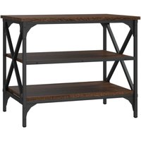 TV-Schrank Braun Eichen-Optik 60x40x50 cm Holzwerkstoff Vidaxl von VIDAXL