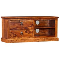 Bonnevie - TV-Schrank,TV-Möbel Massivholz 90 x 30 x 40 cm vidaXL von BONNEVIE