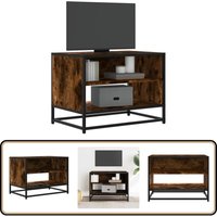 TV-Schrank Räuchereiche 61x40x46 cm Holzwerkstoff und Metall - Vidaxl TV-Schrank Räuchereiche 61x40x46 cm Holzwerkstoff und Metall - Vidaxl von VIDAXL