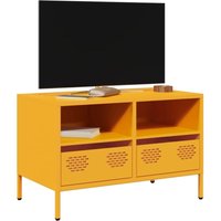 Vidaxl - TV-Schrank Senfgelb 68x39x43,5 cm Kaltgewalzter Stahl von VIDAXL