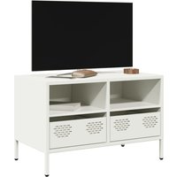 Vidaxl - TV-Schrank Weiß 68x39x43,5 cm Kaltgewalzter Stahl von VIDAXL