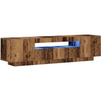 TV-Schrank mit LED-Leuchten Altholz-Optik 160x35x40 cm Vidaxl TV-Schrank mit LED-Leuchten Altholz-Optik 160x35x40 cm Vidaxl von VIDAXL