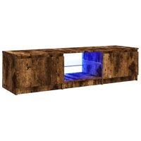 Vidaxl - TV-Schrank mit LED-Leuchten Räuchereiche 140x40x35,5 cm Vidaxl - TV-Schrank mit LED-Leuchten Räuchereiche 140x40x35,5 cm von VIDAXL