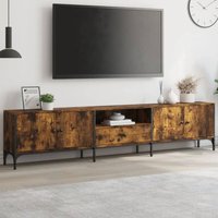 Vidaxl - TV-Schrank mit Schublade Räuchereiche 200x25x44cm Holzwerkstoff Vidaxl - TV-Schrank mit Schublade Räuchereiche 200x25x44cm Holzwerkstoff von VIDAXL