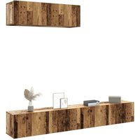 Vidaxl - TV-Wandschränke 3 Stk. Altholz-Optik 100x30x30 cm Holzwerkstoff Vidaxl - TV-Wandschränke 3 Stk. Altholz-Optik 100x30x30 cm Holzwerkstoff von VIDAXL