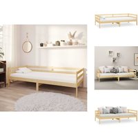 Vidaxl - Tagesbett Massivholz Kiefer 90x200 cm - Holz Tagebett - Kiefernholzbette - Schlafsofa - Gästebett - Wohnraum Möbel Vidaxl - Tagesbett Massivholz Kiefer 90x200 cm - Holz Tagebett - Kiefernholzbette - Schlafsofa - Gästebett - Wohnraum Möbel von VIDAXL