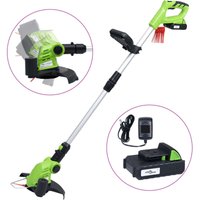 Teleskop-Rasentrimmer mit Akkupack 20 v 1500 mAh Li-Ionen - Vidaxl Teleskop-Rasentrimmer mit Akkupack 20 v 1500 mAh Li-Ionen - Vidaxl von VIDAXL