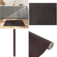 Vidaxl - Teppich Rechteckig Dunkelbraun 80x100 cm Bambus - Bambus Teppich - Wohnraumteppich - Flurmatte - Rutschfeste Oberfläche - Naturmaterialien Vidaxl - Teppich Rechteckig Dunkelbraun 80x100 cm Bambus - Bambus Teppich - Wohnraumteppich - Flurmatte - Rutschfeste Oberfläche - Naturmaterialien von VIDAXL