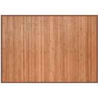 Teppich Rechteckig Natur 70x100 cm Bambus Vidaxl von VIDAXL