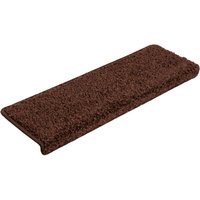 Stufenmatten 15 Stk. 65x21x4 cm Braun Rechteckiger Rand Vidaxl von VIDAXL