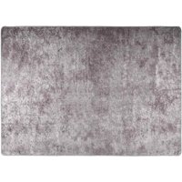 Vidaxl - Teppich Waschbar 120x180 cm Grau Rutschfest 726225 von VIDAXL