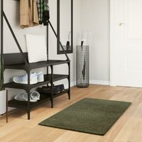 Vidaxl - Teppich huarte Kurzflor Weich und Waschbar Waldgrün 60x110 cm von VIDAXL