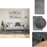 Vidaxl - Teppich oviedo Kurzflor Anthrazit 140x200 cm - Kuscheldecke - Teppich Anthrazit - Wohnraumteppich - Flurreinrichtung - Kurzflorteppich Vidaxl - Teppich oviedo Kurzflor Anthrazit 140x200 cm - Kuscheldecke - Teppich Anthrazit - Wohnraumteppich - Flurreinrichtung - Kurzflorteppich von VIDAXL