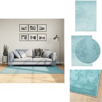 Vidaxl - Teppich oviedo Kurzflor Grün 120x170 cm - Kuscheldecke - Kurzflorteppich - Wohnteppich - Badezimmerteppich - Grüner Teppich Vidaxl - Teppich oviedo Kurzflor Grün 120x170 cm - Kuscheldecke - Kurzflorteppich - Wohnteppich - Badezimmerteppich - Grüner Teppich von VIDAXL