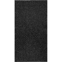 Teppich zizur Anthrazit 80x150 cm Jute-Optik Indoor und Outdoor Vidaxl von VIDAXL